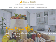 Tablet Screenshot of grocerygazelle.com